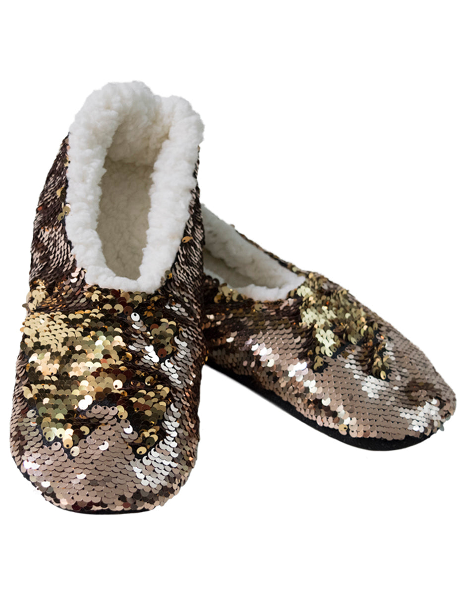 Sequin slipper 