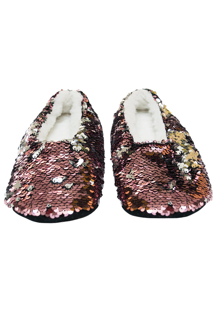 Sequin slipper 