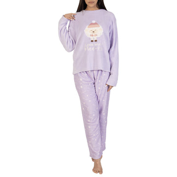 Love Mee Ladies Plush Pajamas