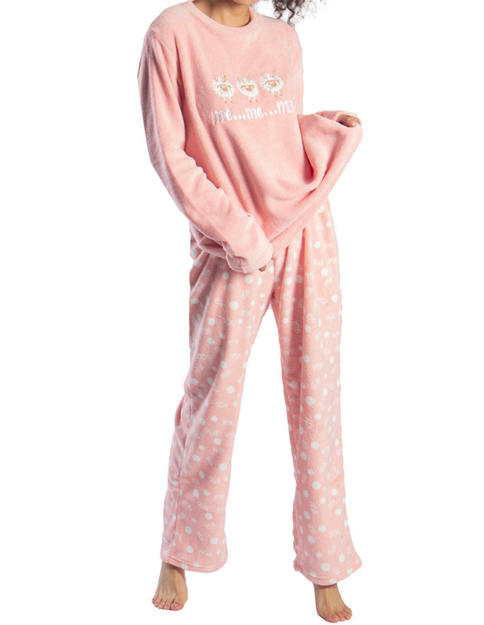 LADIES PAJAMA SET M/L WITH ME PANTS