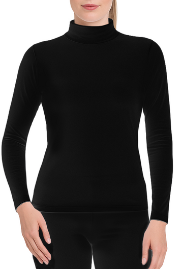 Double Plush High Neck Thermal T-shirt 
