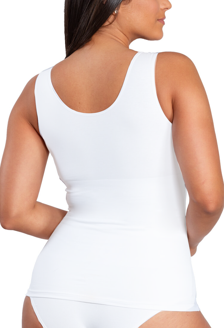 Camiseta Faja Reversible Control Abdomen Algodón Premium ACONT04