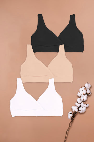 Tripack Bra Dalia Pima Cotton