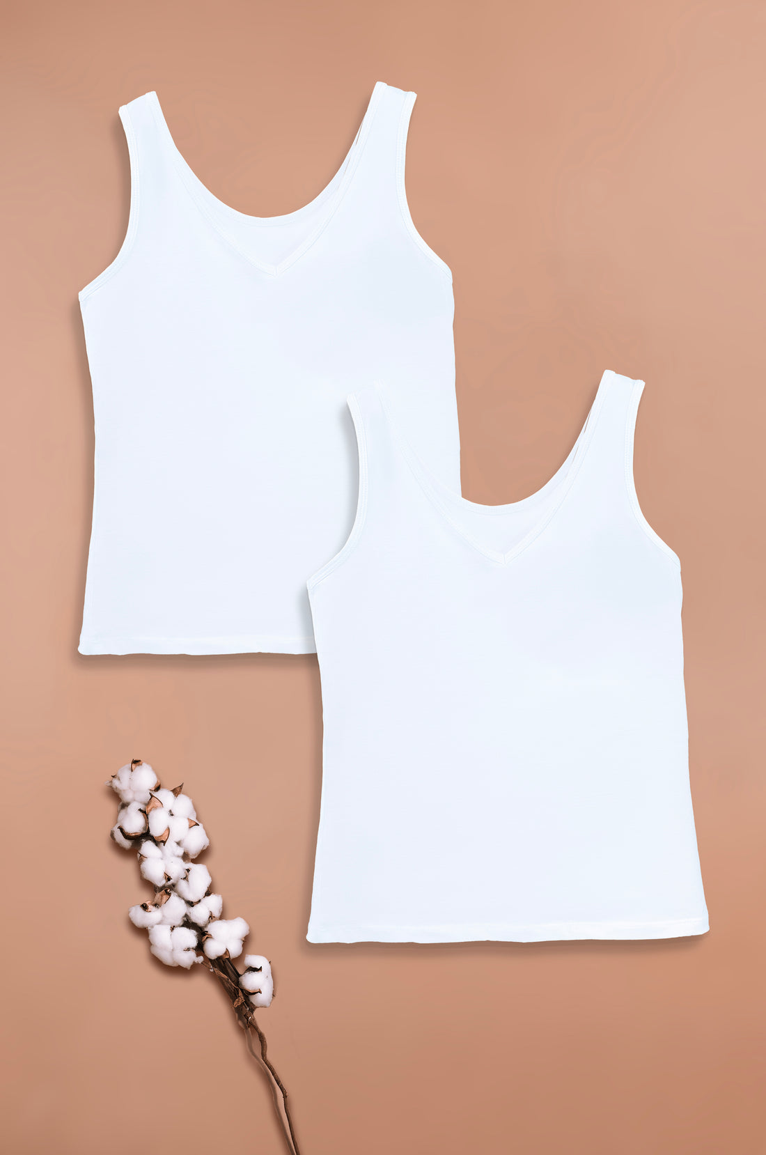 Bipack Camisetas Reversibles Algodón Pima CAMPI14