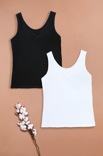 Bipack Camisetas Reversibles Algodón Pima CAMPI14