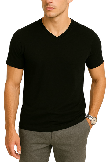 Short Sleeve Pima Cotton T-shirt CAMPI 003 