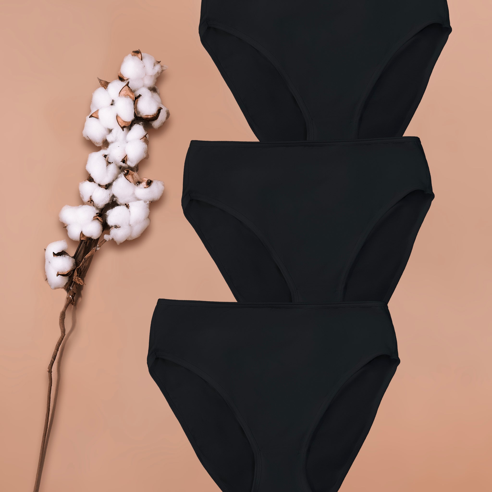 Tripack Panty Clásica Algodón Pima 9011