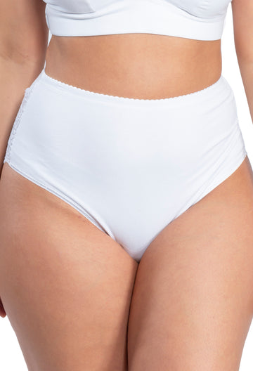 Panty Clásica Completa Xantra PCX07 Blanco