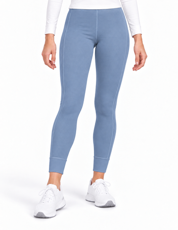 Pantalón Térmico Afelpado Dama Azul Dusty