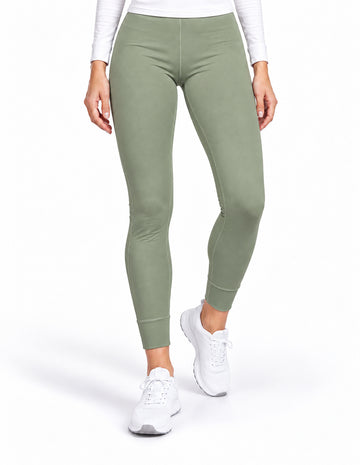 Pantalón Térmico Afelpado Dama Verde