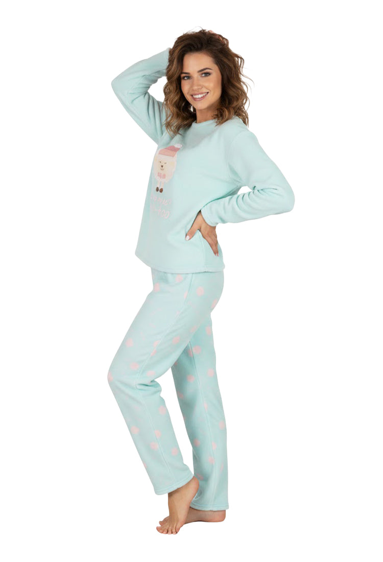 Set Pijama Love Mee Dama Verde