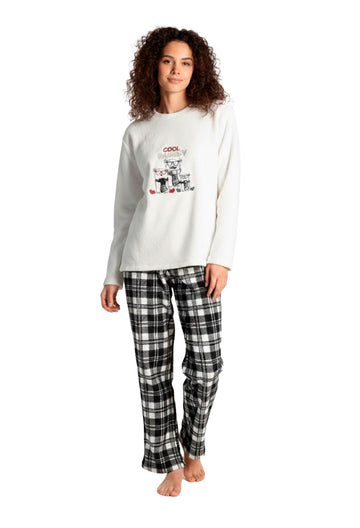 Lady Bears Plush Pajamas