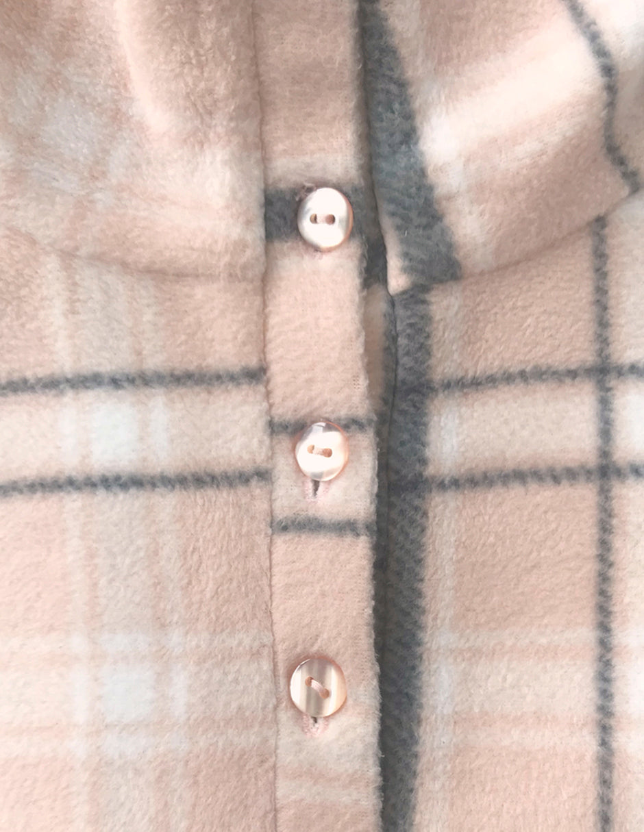 Set pijama brillos fleece 0228 - Oscar Hackman 