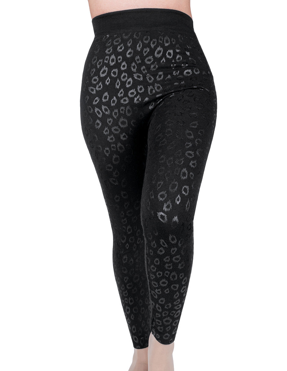 Legging Estampado Negro