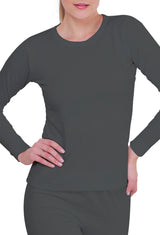 Camiseta térmica cuello redondo afelpado regular FELP - Oscar Hackman 