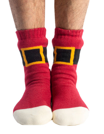 Sherpa Santa Claus Sock