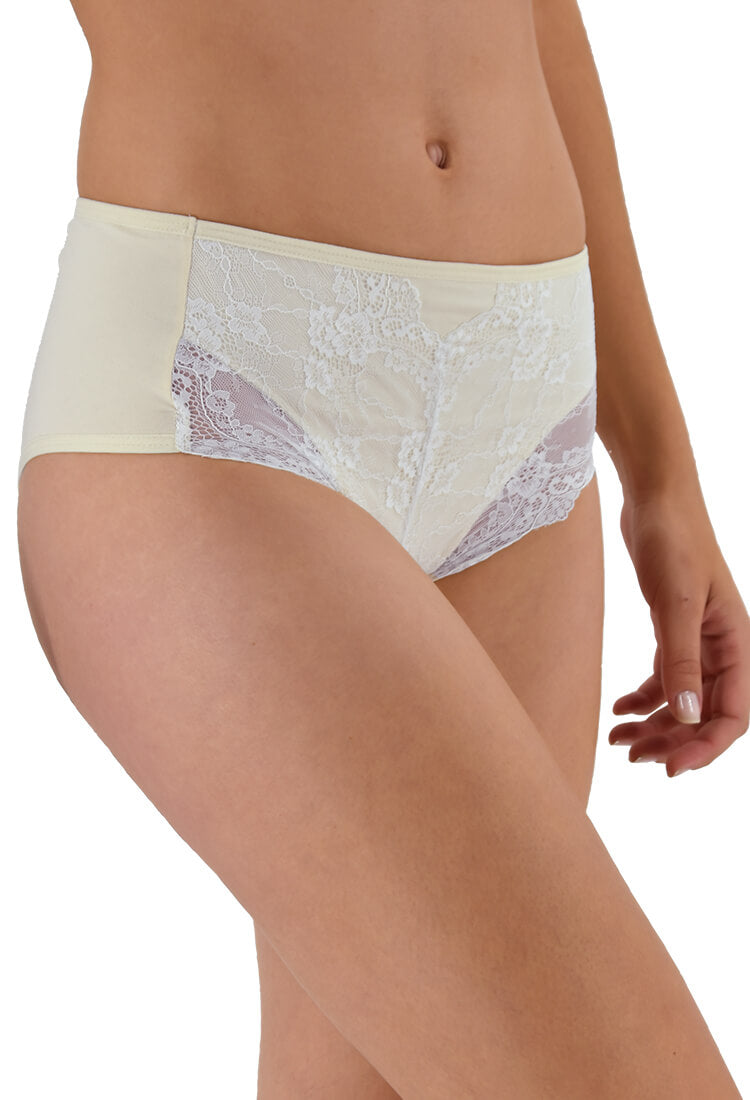 Panty hipster con encaje ALGODÓN PIMA 9091 - Oscar Hackman 