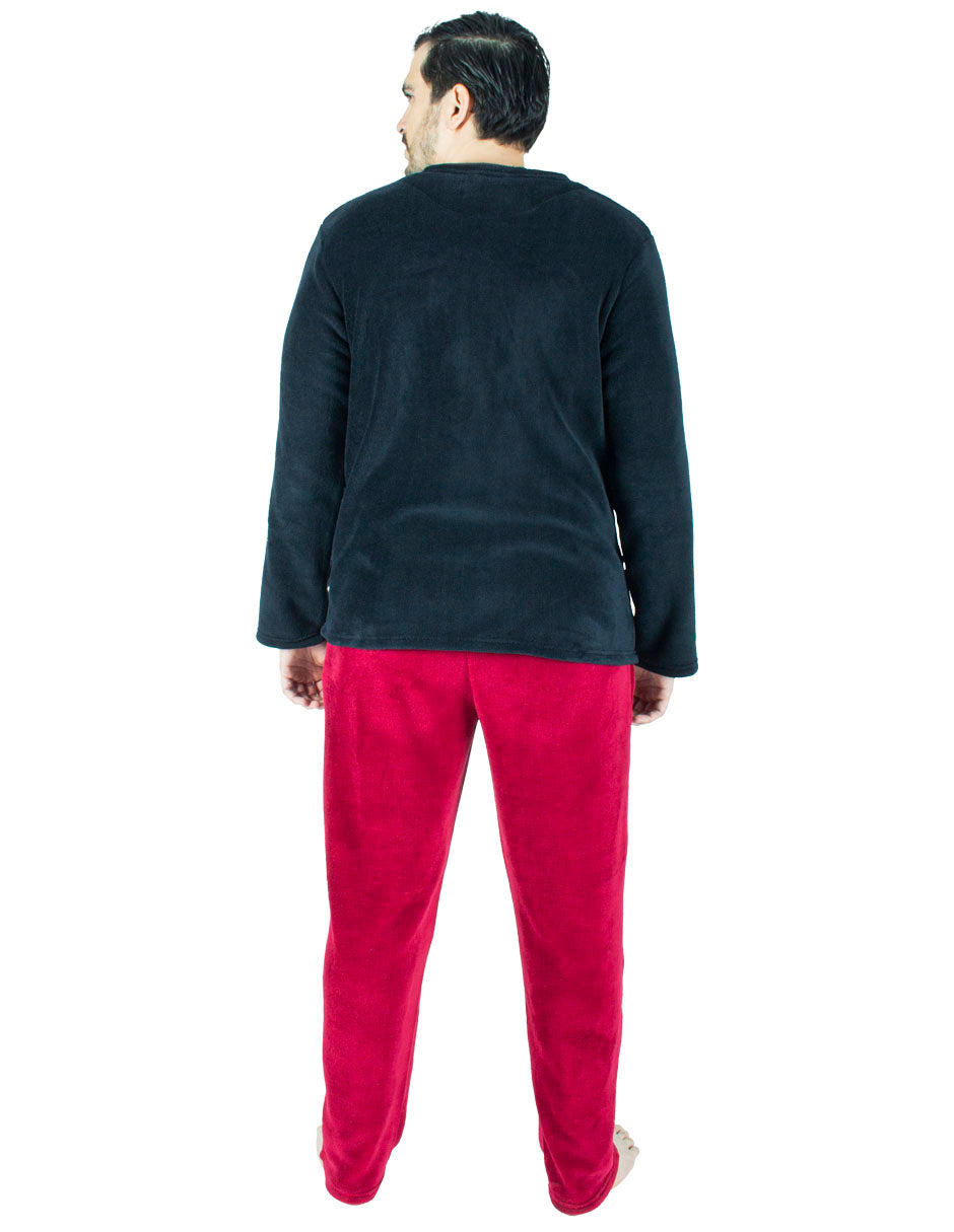 Set Pijama Afelpada X'MAS Caballero