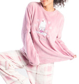 Pijama Cat Rosa Dama con Pantalón