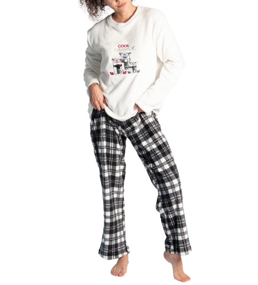 Set Pijama Ositos Dama