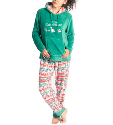 Happiest Lady Plush Pajamas