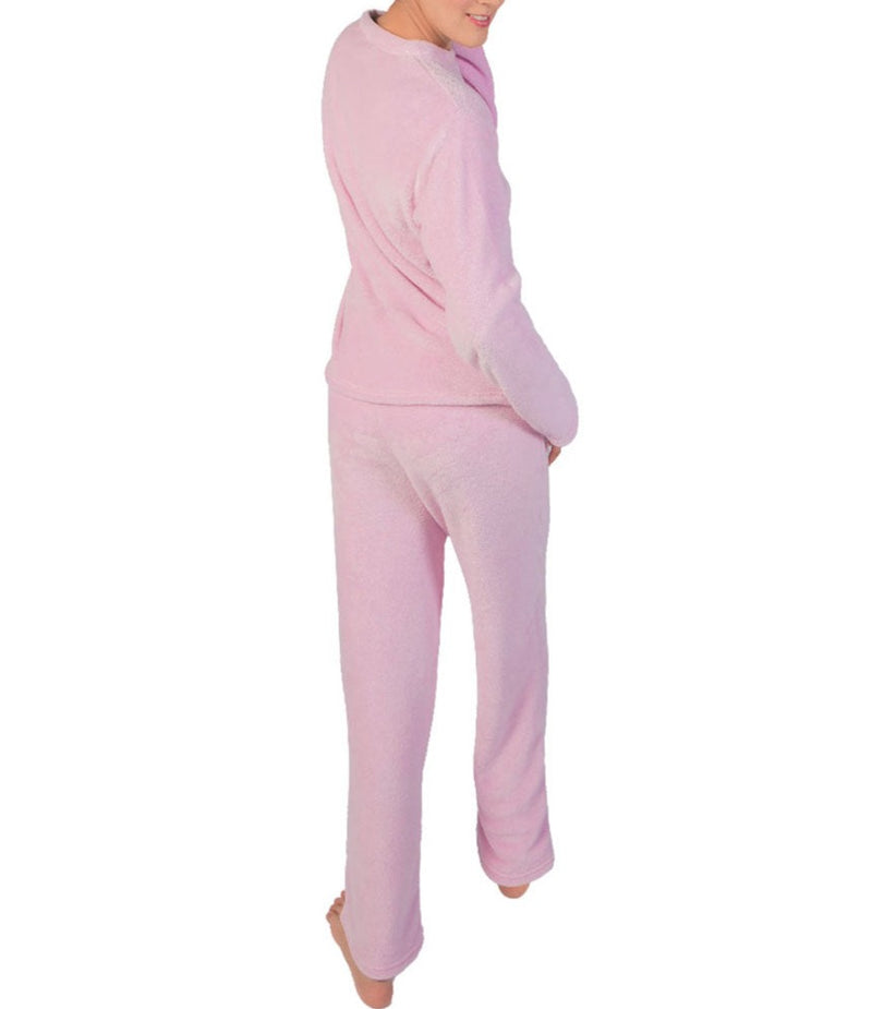 Conjunto Pijama Dama Árbol de Ovejas Rosa Con Pantalón