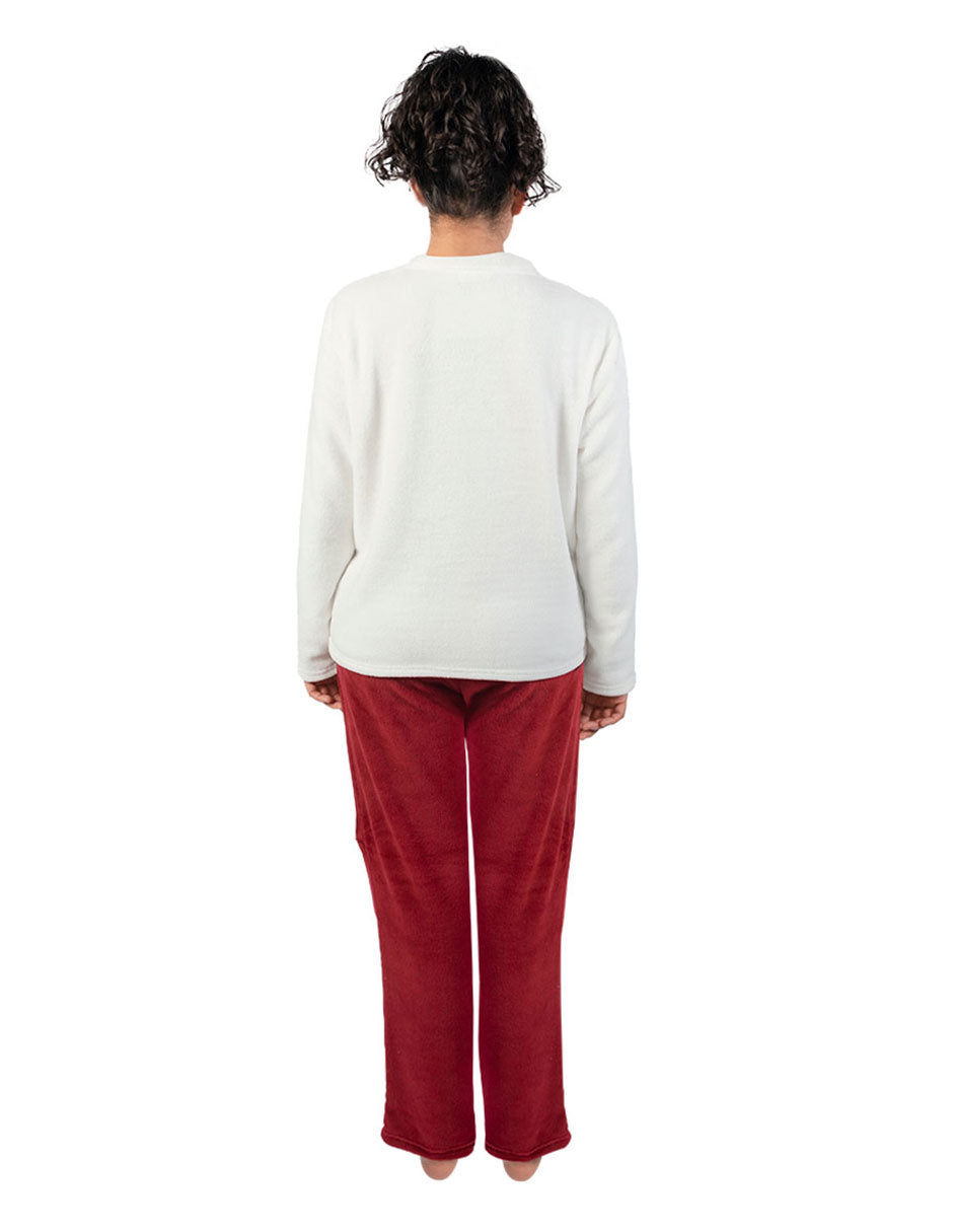 Tree Christmas Pajama Set Lady Pants